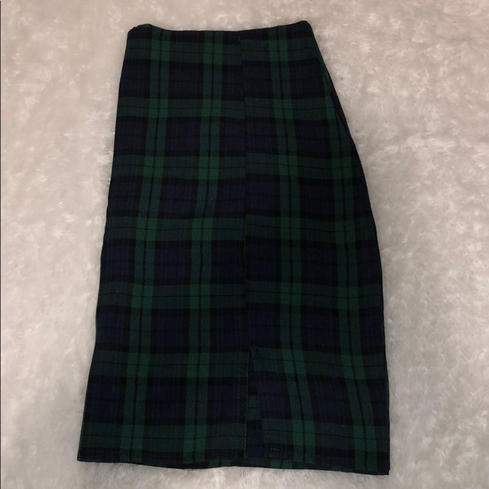 Plaid skirt
